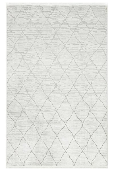 Eko Halı Sateen Lux St 908 Grey Hav Toz Vermez Modern Halı