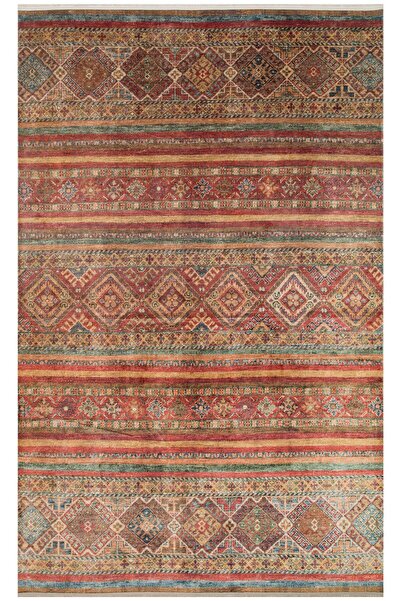 Eko Halı ANTIQUE ATK 05 MULTY Kolay kullanımlı Kaymaz Karabağ ve Antik Desenl...