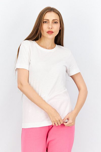 Champion Women Sportswear Fit Short Sleeves Training Top, White