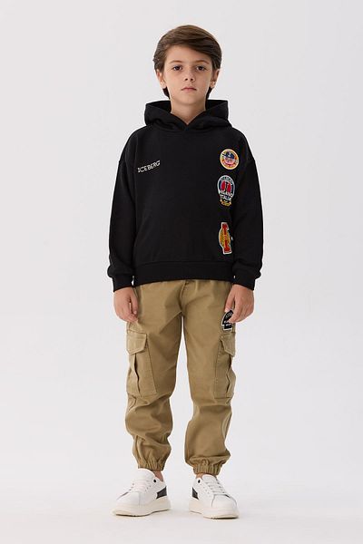 Iceberg Bg Store Черен суичър за момче