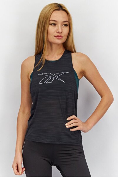 Reebok Women Sportswear Fit Sleeveless Training Tank Top, Black