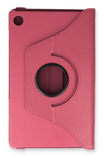 NewFace لينوفو M10 HD X306F حافظة 360 درجة من الجلد للتابلت - وردي 1494322709