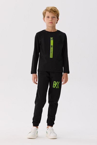 Bikkembergs Bg Store Boy's Black T-Shirt