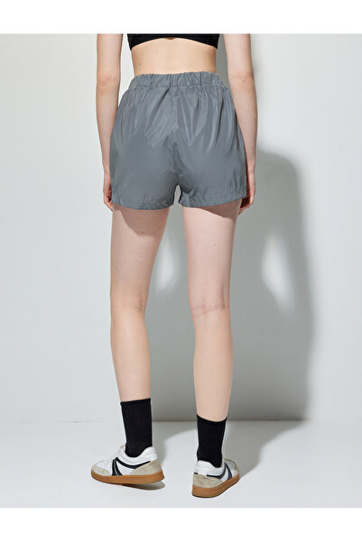 Koton Sports Shorts Parachute Adjustable Elastic High Waist Pocket Detailed Comfortable Fit