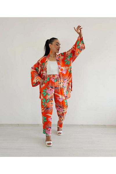 Altı Üstü Butik Set kimono BTX Morcov
