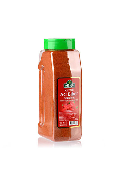 Arifoğlu Acı Biber Kırmızı Öğütülmüş 600g