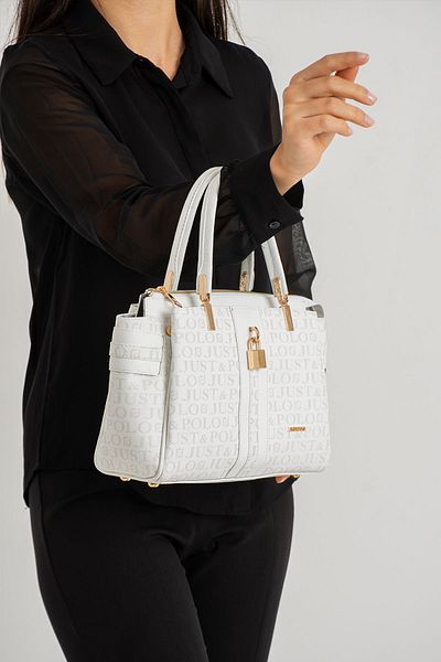 H&D COLLECTİON Model 2201 Geantă de mână și braț cu 3 compartimente cu blocare