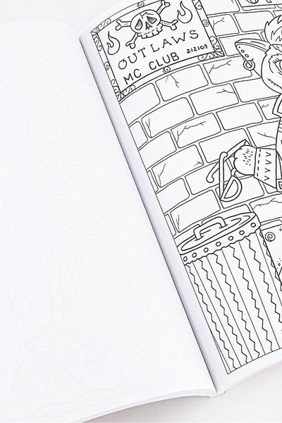 Deborah Muller Zendoodle Coloring Books Kitties In Cities, White Combo