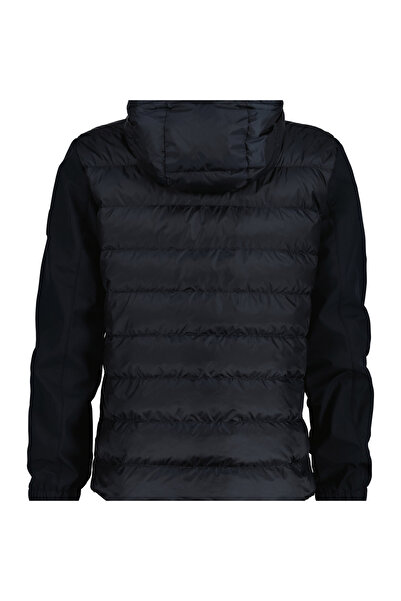 Gant Erkek Siyah Kapüşonlu Kapitone Mont