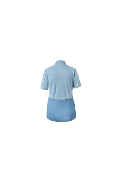 Tchibo Women Sportswear Fit Knitted Full Zipper Top, Light Blue