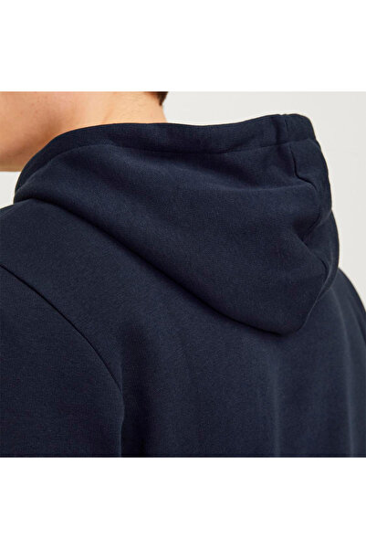 Jack & Jones Мъжки суитшърт с качулка Jack&jones Hood Corp Logo Play Noos, тъмносин
