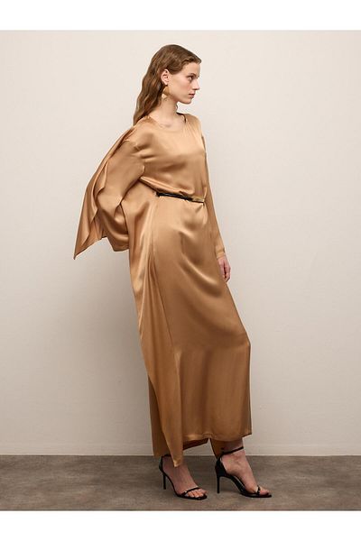 BAQA Cloak Detailed Dress
