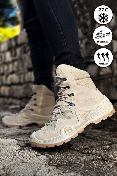 BIG KING Desert Combat Gtx Αδιάβροχες μπότες με φερμουάρ