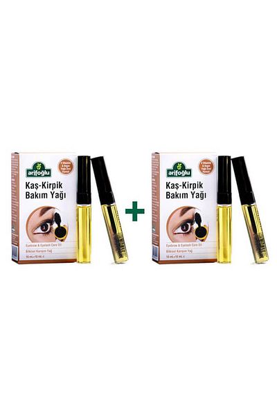 Arifoğlu Eyebrow Eyelash Care Oil 10ml 10ml 2 Boxes