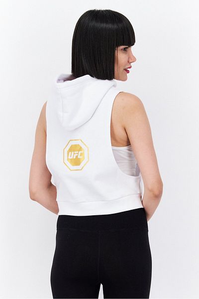 UFC Women Sportswear Fit Sleeveless Training Top, White