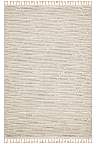 Eko Halı SOHO SH 02 BEIGE  Hav Toz Vermez Hasır Dokuma Modern Makine Halısı