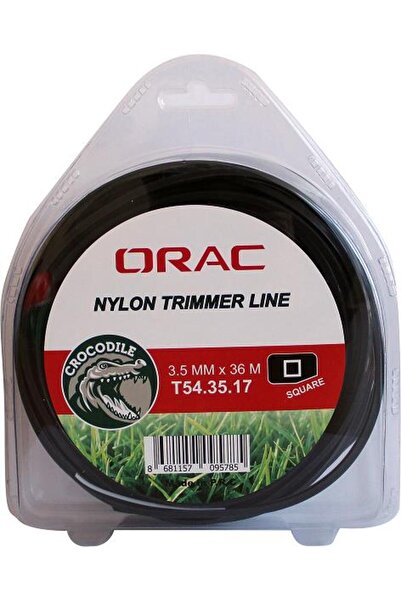 Orac 3.50 mm 36 mt.Kare Siyah Tırpan Misinası
