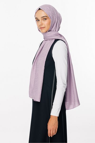 Mooncorn Σάλι ζακάρ με μοτίβο Lila Moon Is