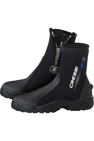 Cressi Korsor Sole Diving Boots Black - 5mm - 2XL (46/47)