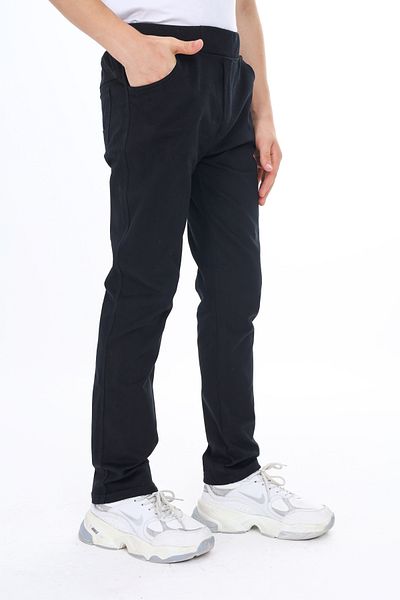 e-çocuk Boy's School Trousers with Camisole and Elastic Waist 8431-8331