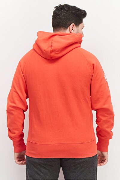 Champion Men Sportswear Fit Long Training Baseball Hoodies, Red