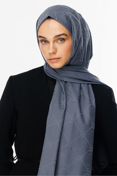 Mooncorn Smoked Moon Is Pattern Jacquard Shawl