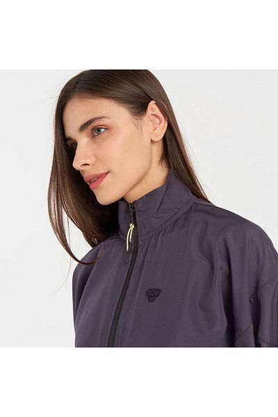 hummel Edna Women's Purple Stand Collar Jacket