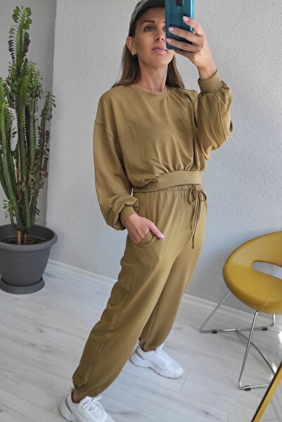 lady special Set de trening pentru femei Oil Green - țesătură 100% modal