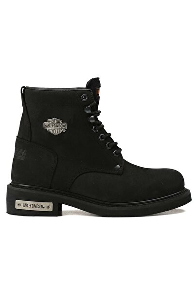 Harley Davidson 025M100109 Gıbson Deri Erkek Bot SİYAH-NUBUK