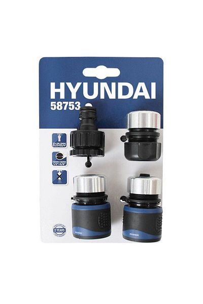 Hyundai 58753 Hose Connection Adapter Set 4 Pieces