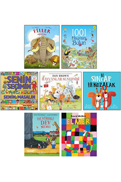 Yapı Kredi Yayınları Elmer Senin Seçimin Senin Masalın Hayvanlar Senfonisi 10...