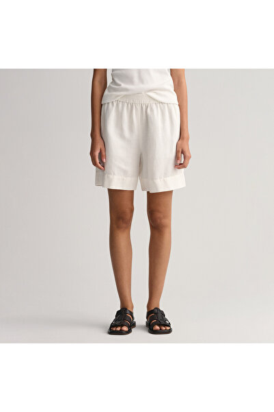 Gant Kadın Bej Relaxed Fit Şort