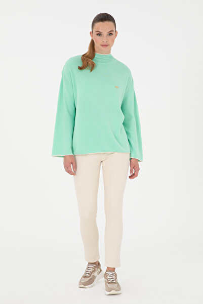 U.S. Polo Assn. بنطلون جينز حجري نسائي 50291043 -VR049