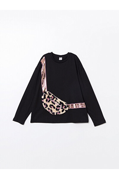 LC Waikiki LCW Bisiklet Yaka Kız Çocuk Tişört