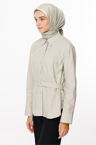 Mooncorn Ada Tea Viora Pattern Silky Jacquard Scarf