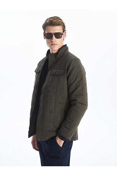 LC Waikiki Vizyon New Season Standard Fit Mock Neck Men's Coat