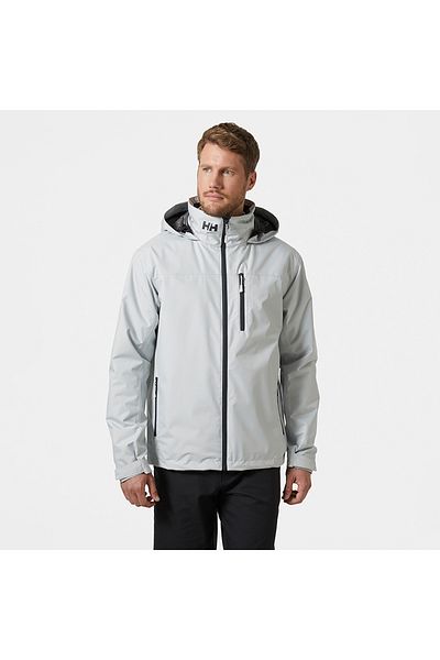Helly Hansen Crew Hooded Midlayer 2 Men's Gray Hooded Coat