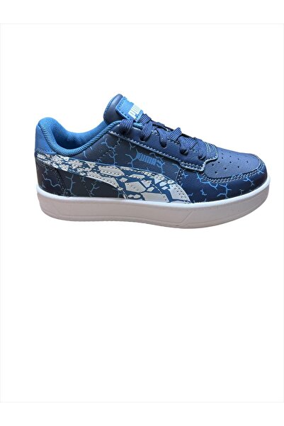 Puma Caven 2.0 Icy Monster Ps Boys' Navy Blue Shoes