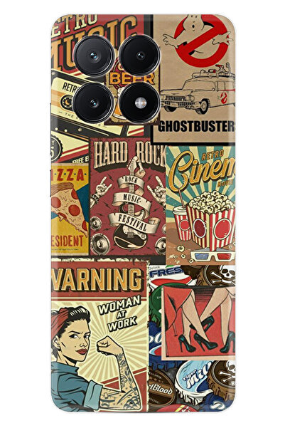 Kılıfland Xiaomi Poco X6 Pro Kılıf Boutique Baskılı Resimli Festival Pcode -053