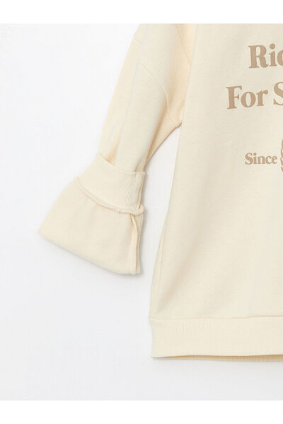 LC Waikiki LCWK Χοντρό φούτερ για κορίτσια με κουκούλα