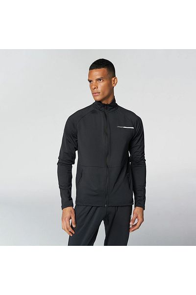 hummel Ανδρικό μαύρο μπουφάν με γιακά T-te Strength Training
