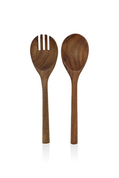 The Mia Natura Acacia Service Set 2 Pieces