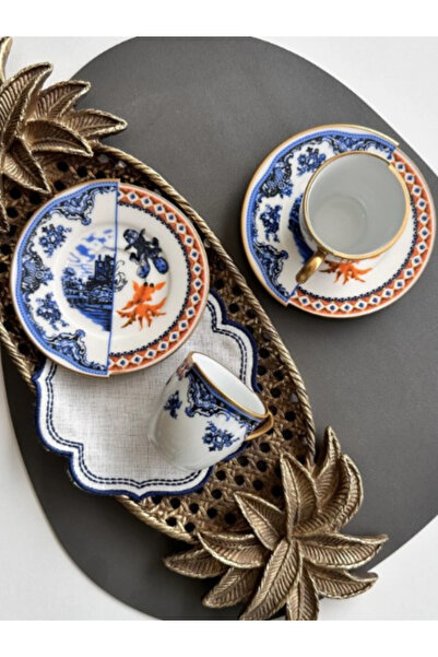 NH Art Collection Hybrıd-1 12 Pcs Türk Kahve Seti