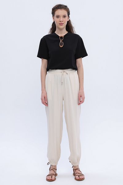 ALLDAY Παντελόνι Ecru Jogger