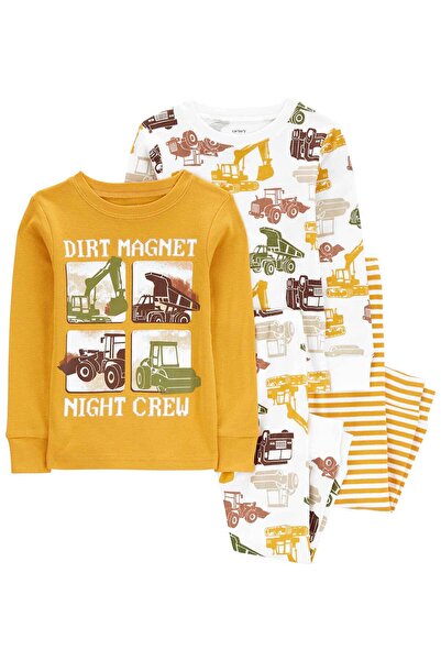 Carter's Erkek Bebek Pijama Set 4'lü Paket