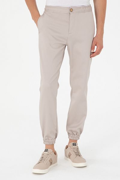 U.S. Polo Assn. Men's Stone Canvas Trousers 50297856-Vr049