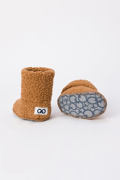 Woody Velsoft Booties-Boo - 270 Model Milk Brown Booties