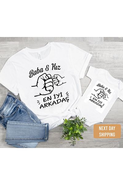 Tshirthane Φορμάκι Father Girlfriend - Τιμή Μονού Προϊόντος, 2 Τεμάχια Συνδυασμένα