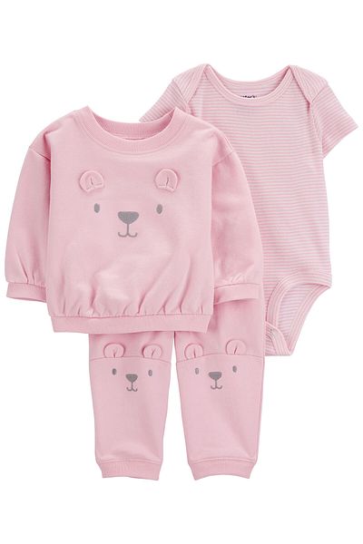 Carter's Baby Girl Cardigan Set 3 Pack