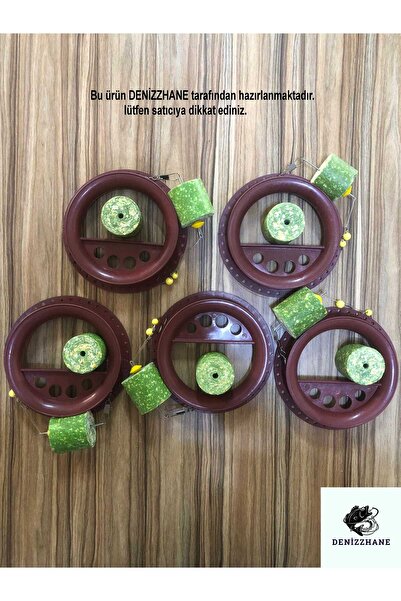 SAZAN RİG Kavun Küspeli Kasnaklı Sazan El Oltası Takımı 5 li Set (60 Metre 70mm)